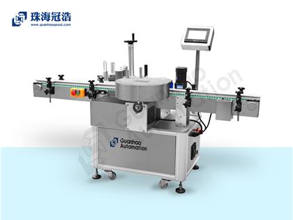 全自動高速圓瓶貼標機（星輪）